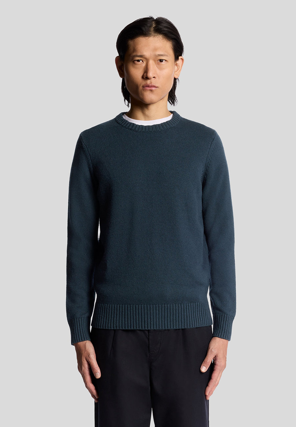 Lyle & Scott MID MILITARY CREW NECK