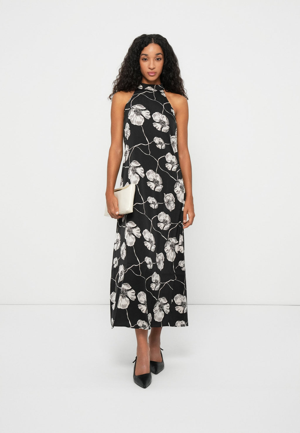 Vero Moda VMELENA HALTER NECK ANKLE DRESS