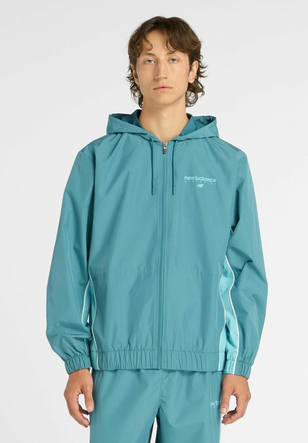 New Balance Summer jacket - big teal taffy blue