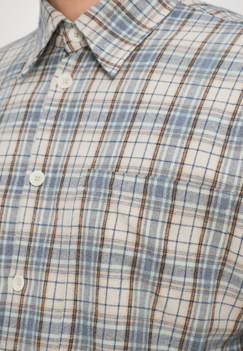 Essential Collective CHECKED SHIRT WITH POCKET