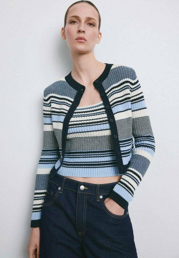 Mango Cardigan - dark blue