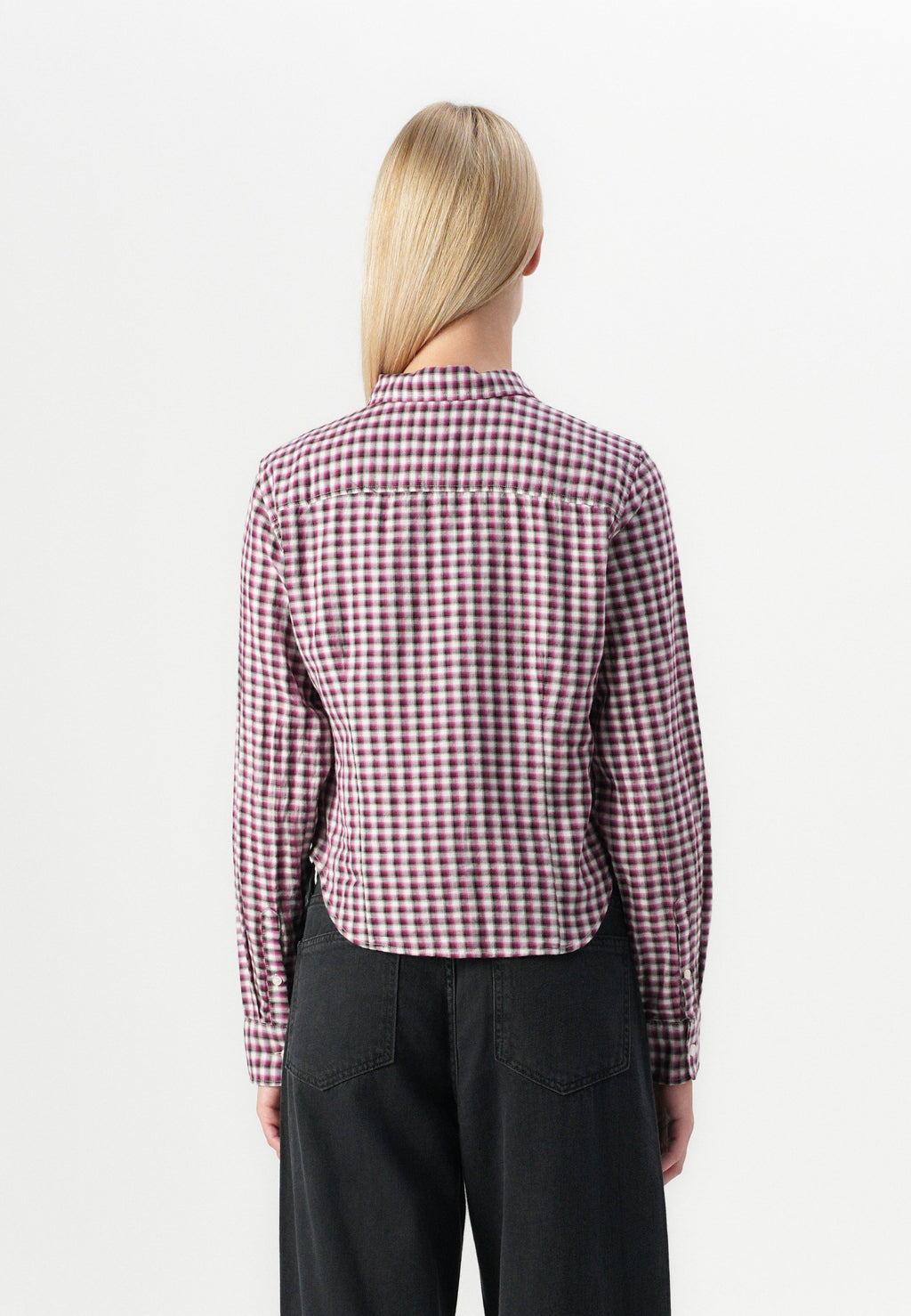 GAP FITTED CROPPED SHIRT