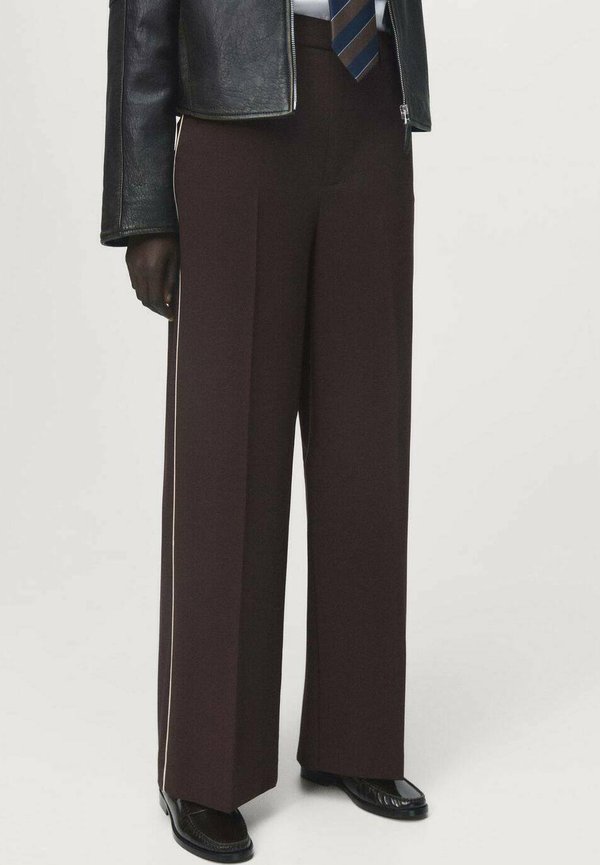Mango Trousers - chocolate