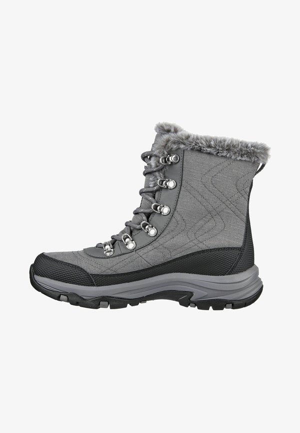 Skechers TREGO COLD BLUES - Winter boots - grau