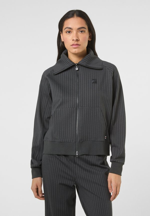 Fila APPAREL BELLARIVA RELAXED PINSTRIPED HIGH COLLAR