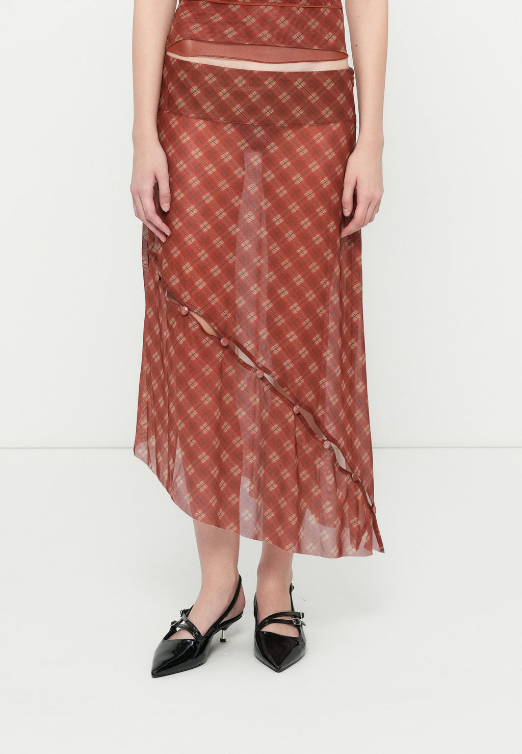 House of Sunny RETRO CHECK SKIRT