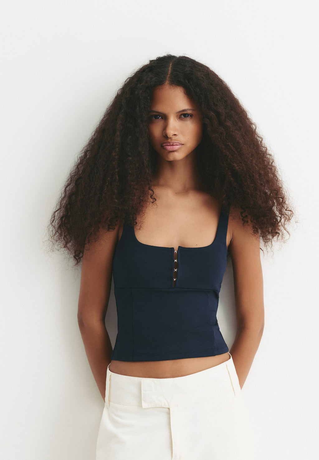 PULL&BEAR STRAPPY CORSETRY INSPIRED