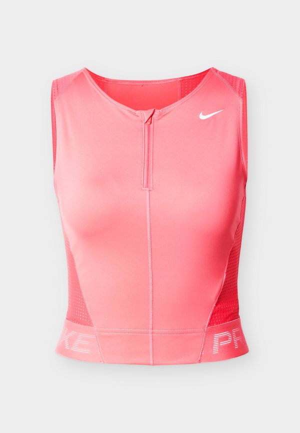 Nike Performance TANK - Top - sea coral/bleached coral/white