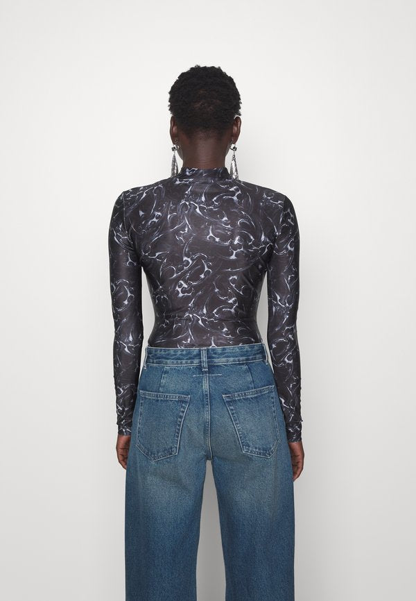 Han Kjøbenhavn CHROME TRIBAL BODYSUIT
