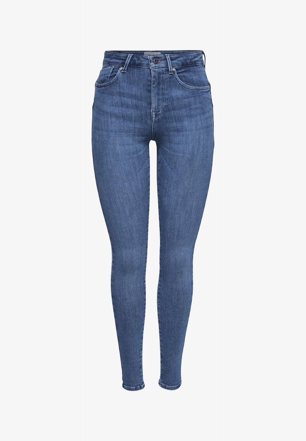 ONLY ONLPOWER MID PUSH UP - Jeans Skinny Fit - light blue denim