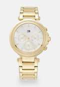 Tommy Hilfiger EMILY - Watch - gold-coloured/silver-coloured/white