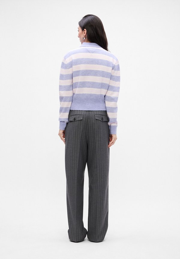 Tommy Jeans TOMMY BADGE POLO JUMPER WITH ALPACA