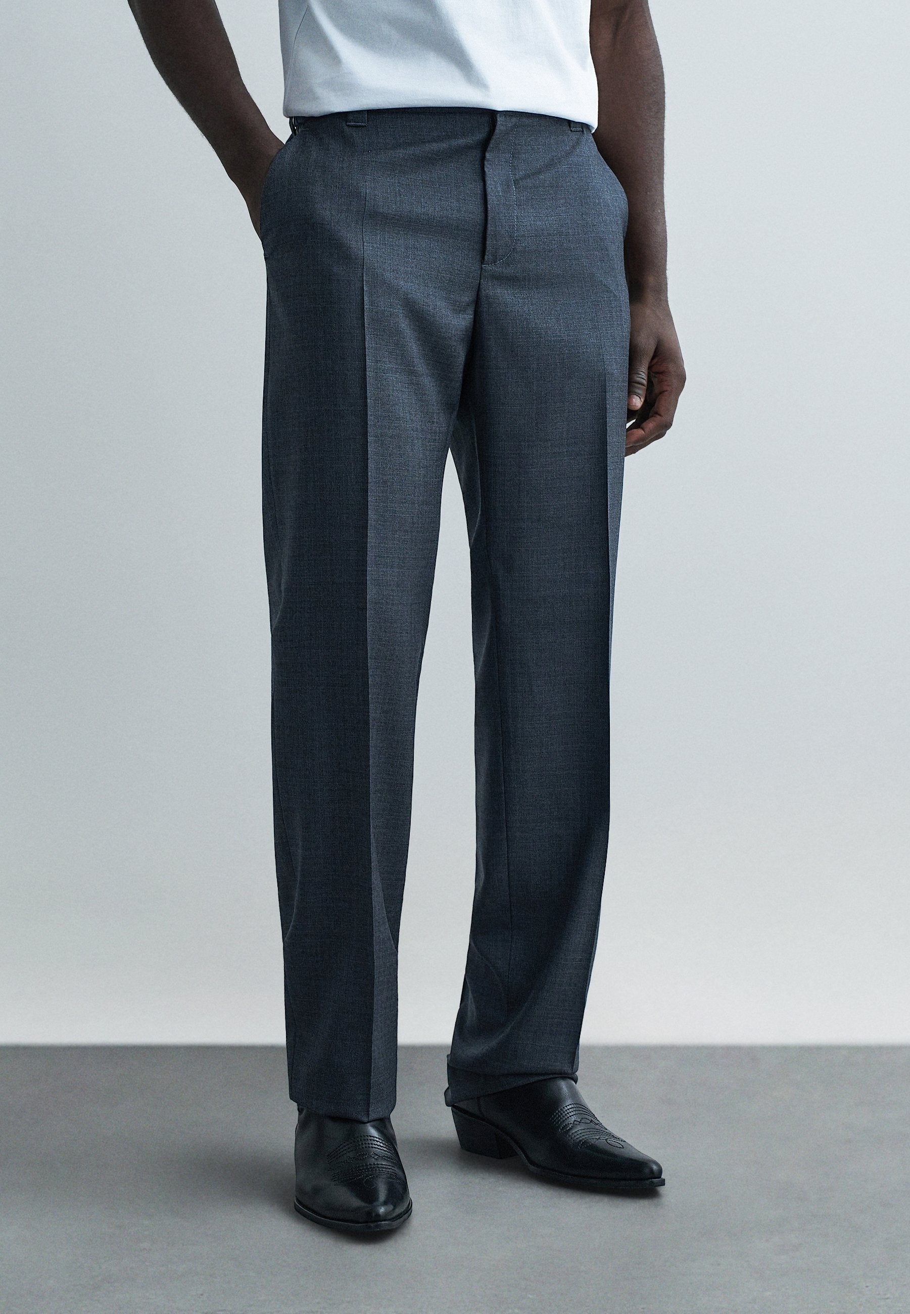 Versace INFORMAL PANT MICROCHECK