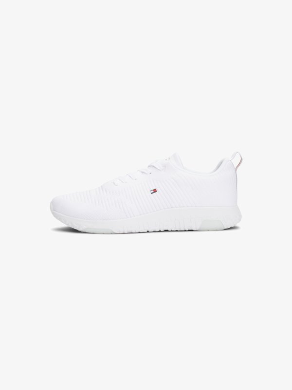 Tommy Hilfiger CORPORATE RUNNER - Trainers - white