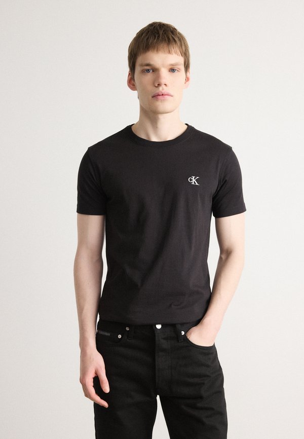 Calvin Klein Jeans ESSENTIAL SLIM TEE - Basic T-shirt - black