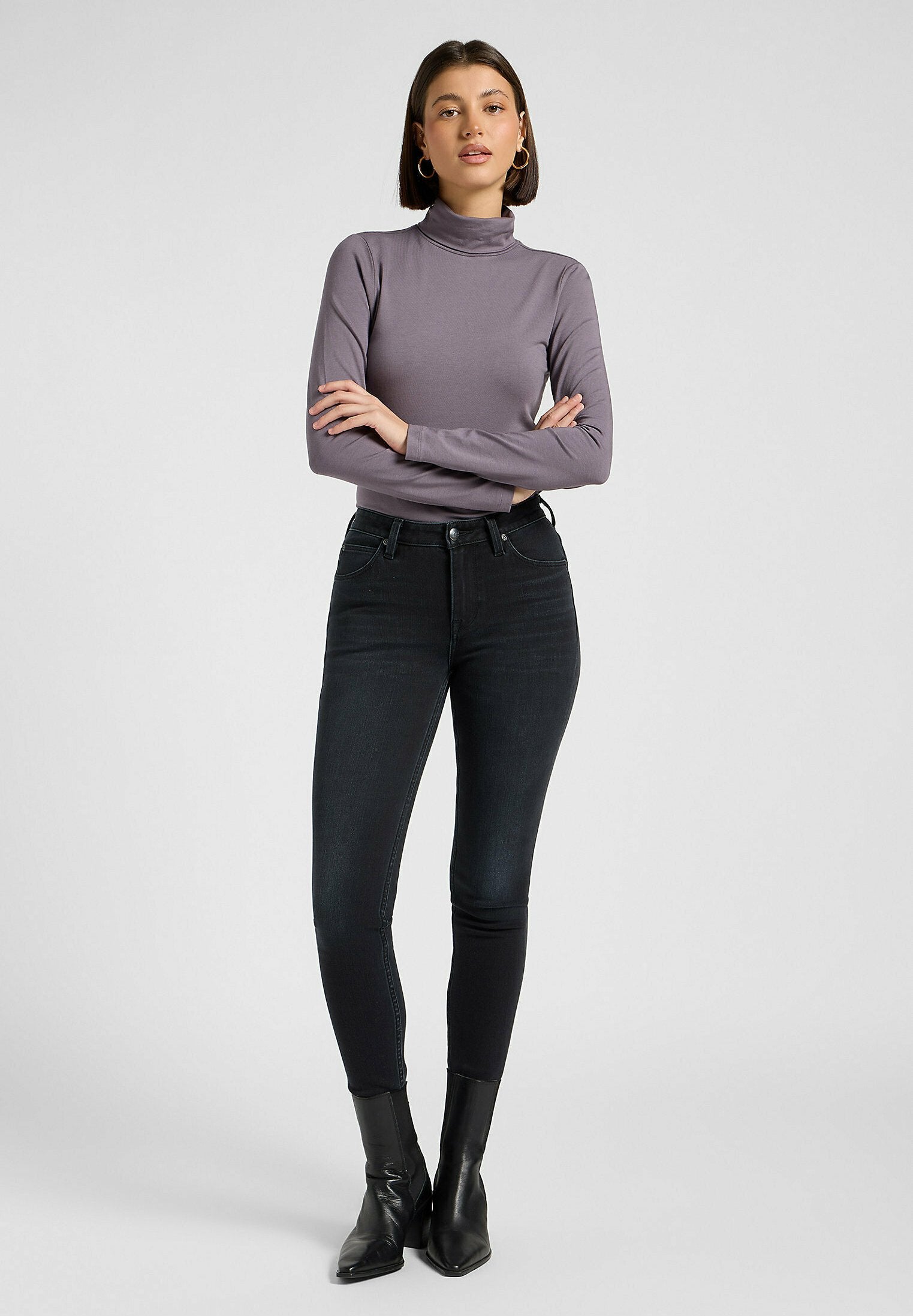 Lee LONG SLEEVE LS_TURTLE_NECK FOR WOMENS - SLIM FIT