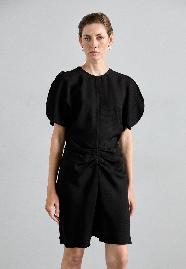 Victoria Beckham GATHERED WAIST MINI DRESS