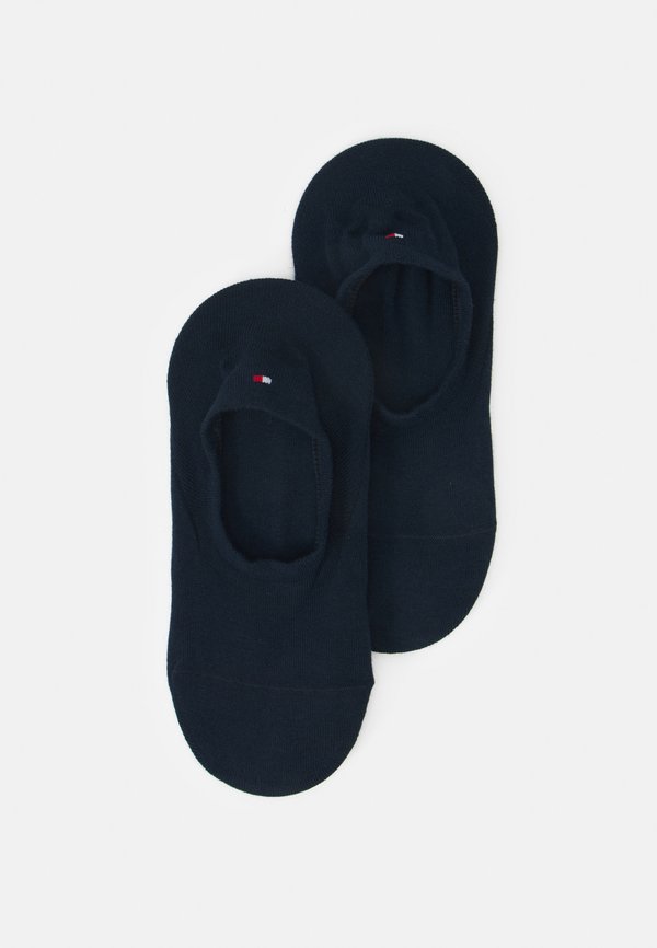 Tommy Hilfiger WOMEN FOOTIE 2 PACK - Invisible socks - midnight blue