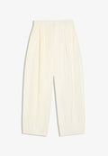 Bershka TECHNICAL CROPPED VOLUMINOUS - TROUSERS - Trousers - beige