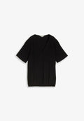 TOM TAILOR TOM TAILOR BLUSEN & SHIRTS BLUSE AUS VISKOSE - Blouse - deep black