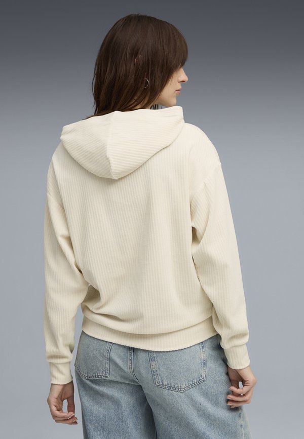 Puma ESSENTIALS ELEVATED COMFORT  - Hoodie - alpine snow