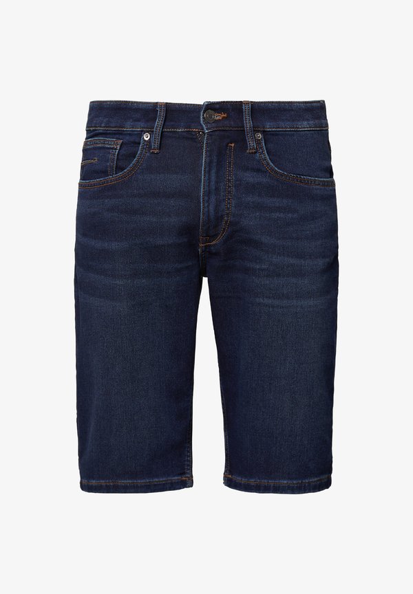 s.Oliver JEANS-SHORTS - Denim shorts - dunkelblau