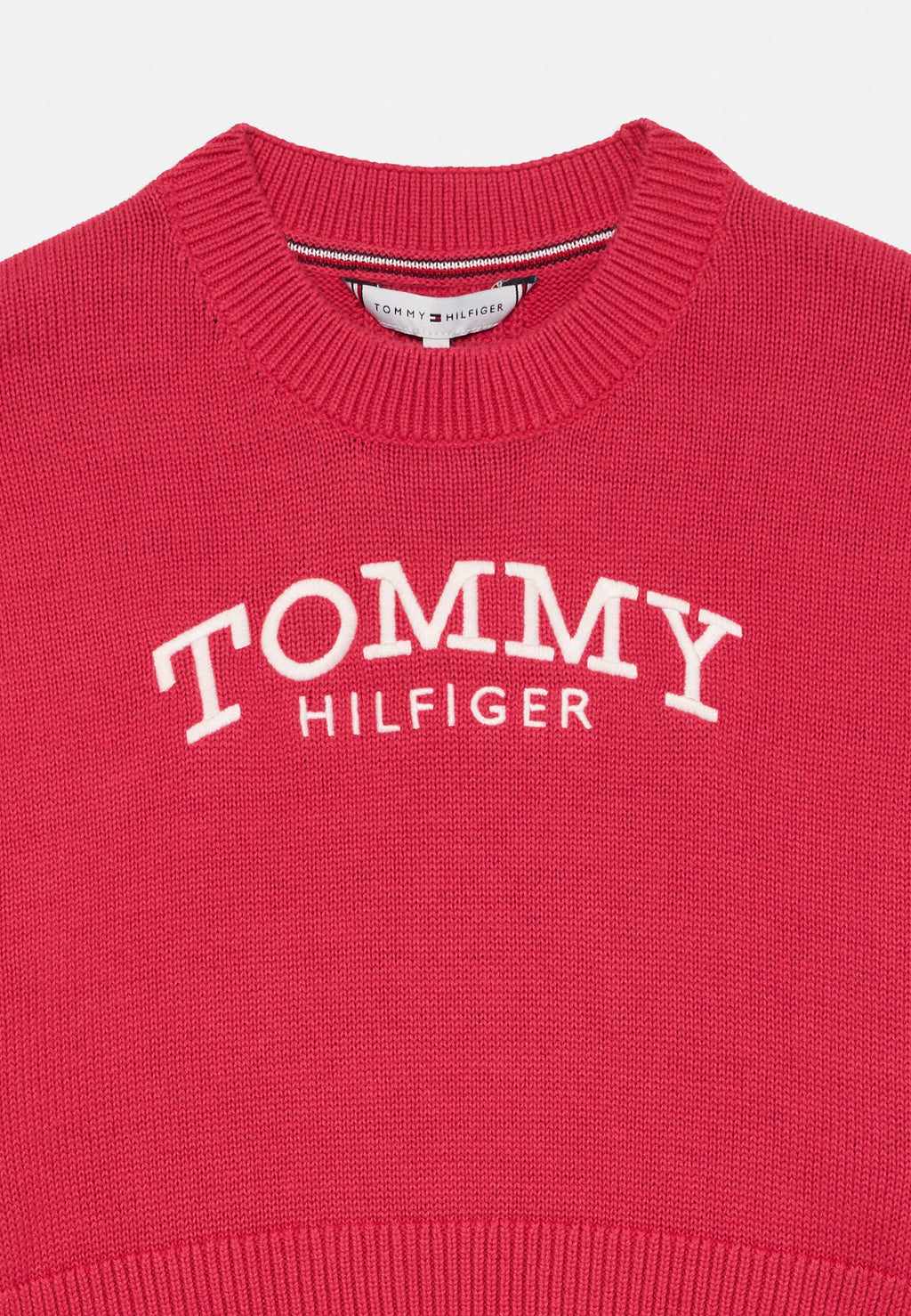 LOGO EMBROIDERY RELAXED CREW NECK JUMPER Media 3