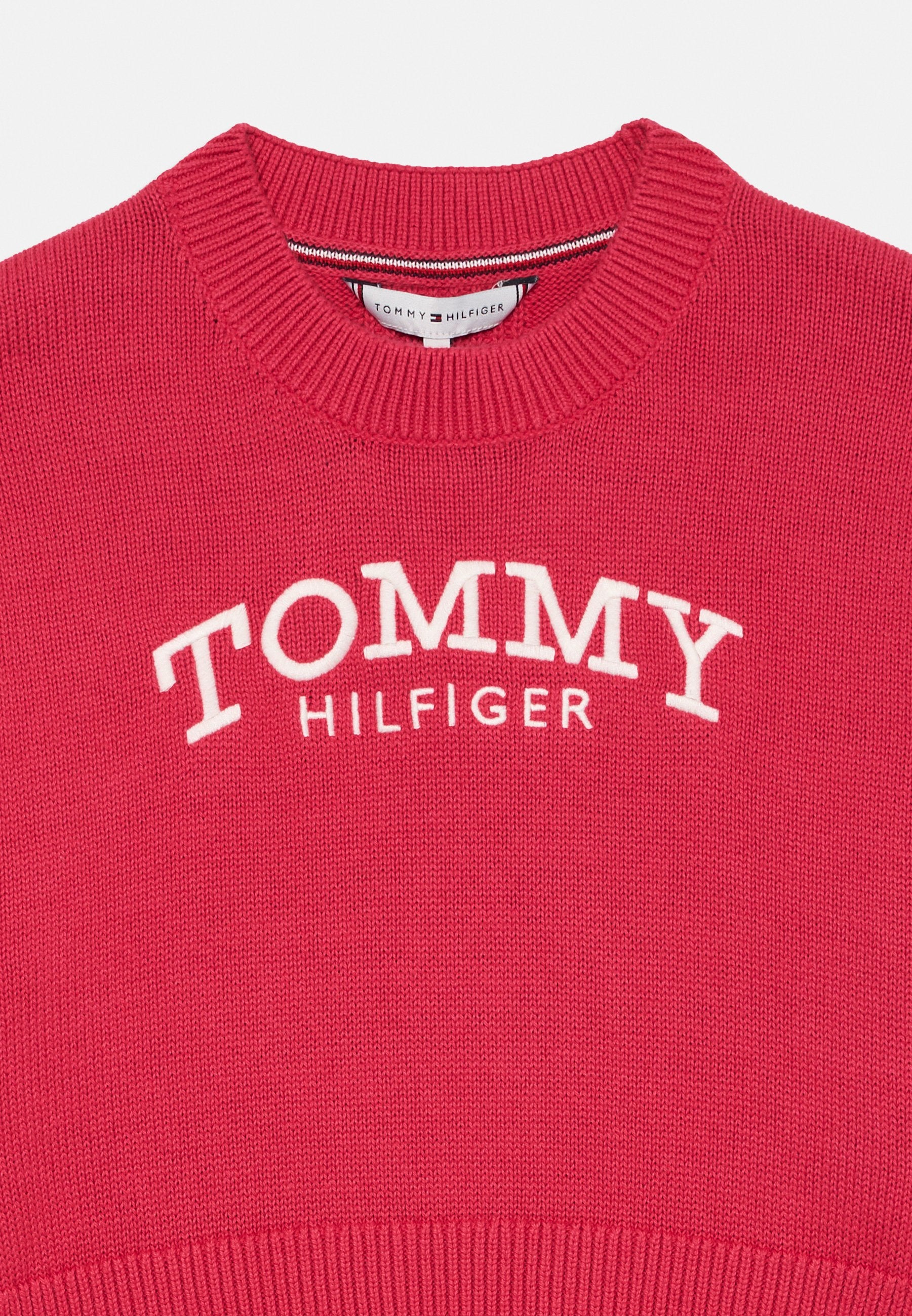 LOGO EMBROIDERY RELAXED CREW NECK JUMPER Media 3