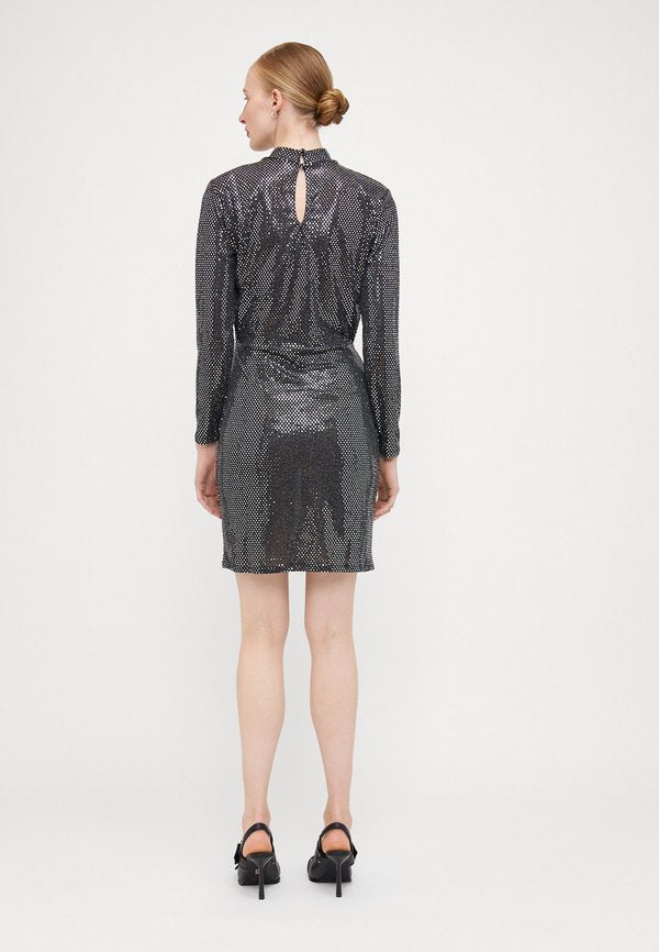 Vero Moda Tall VMEVALINE HIGHNECK SHORT DRESS