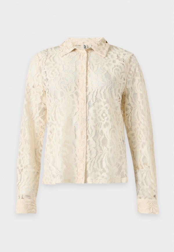 ONLY ONLBIRUN SHIRT - Button-down blouse - birch