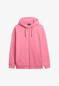 Superdry & Co Zip-up sweatshirt - azalea pink