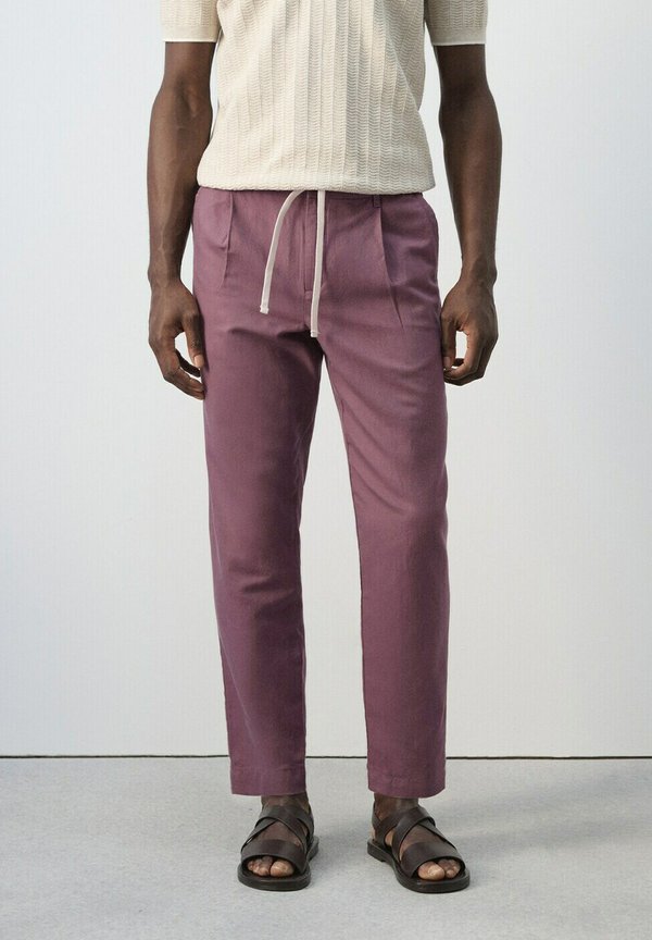 Mango Trousers - mauve