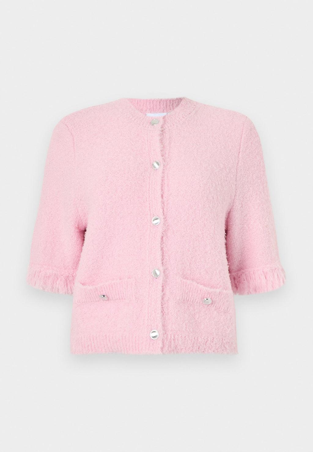 VILA VIMERCY O NECK BUTTON CARDIGAN
