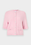 VILA VIMERCY O NECK BUTTON CARDIGAN