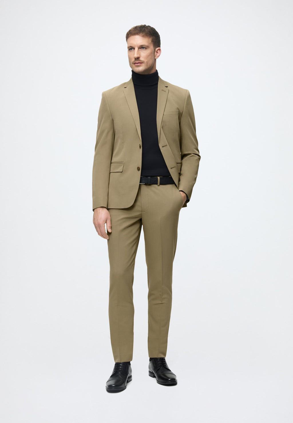 FINE TWILL STRETCH SUIT Media 2