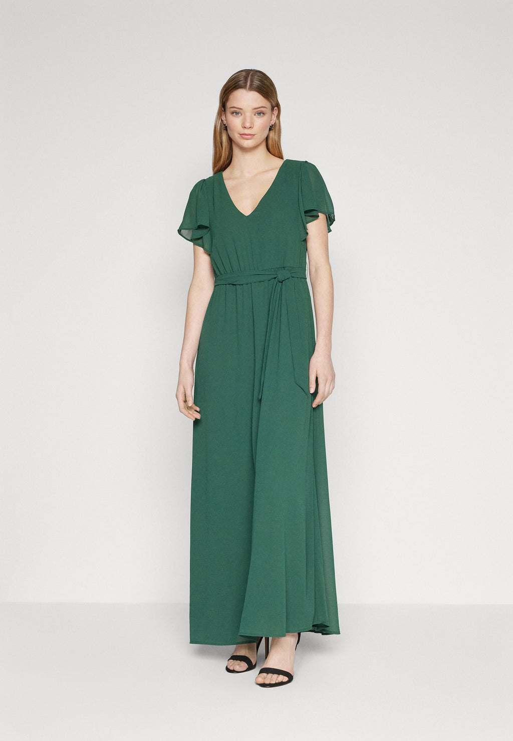 VILA VIMICADA V NECK MAXI DRESS