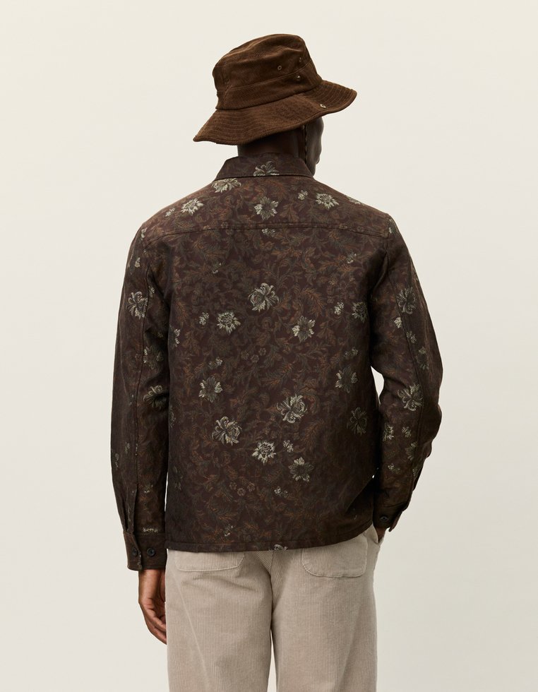 Les Deux KALEB FLOWER JACQUARD OVERSHIRT