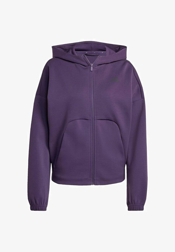 adidas Performance SL - Zip-up sweatshirt - aurora plum