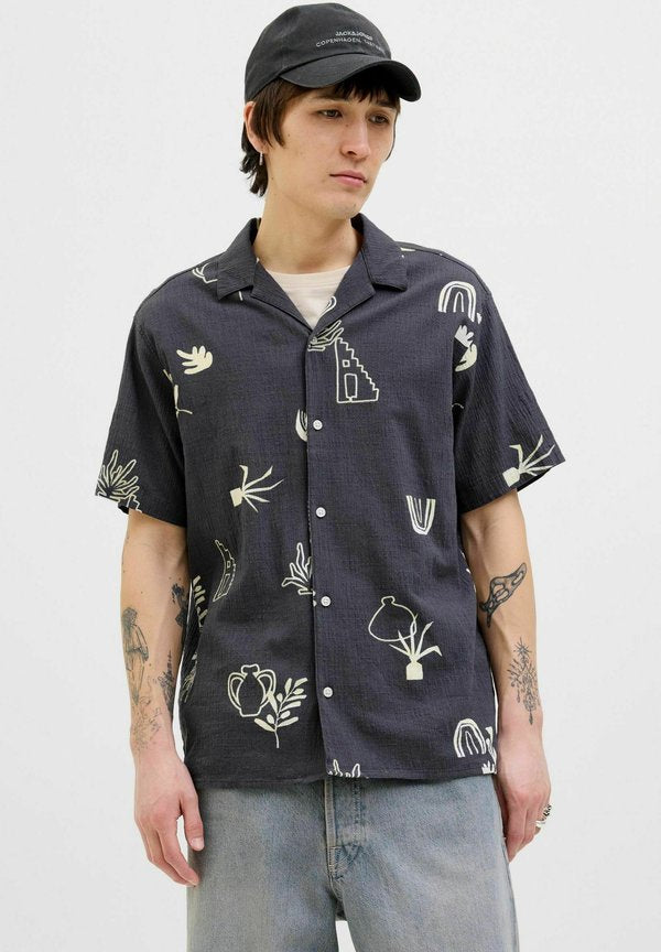 Jack & Jones Resort Relaxed Fit - Shirt - iron gate