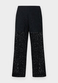 HIGH WAIST STRAIGHT LEG CROPPED TROUSER W/WAISTBAND Media 1