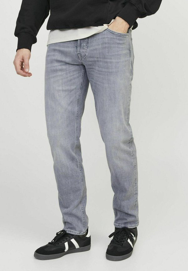 Jack & Jones Tapered fit JJIMIKE JJORIGINAL JJ 811 NOOS - Straight leg jeans - grey denim