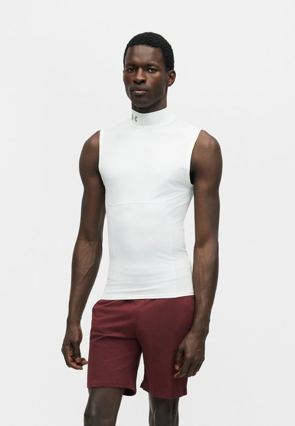 Under Armour ELITE SLEEVELESS MOCK - Undershirt - white
