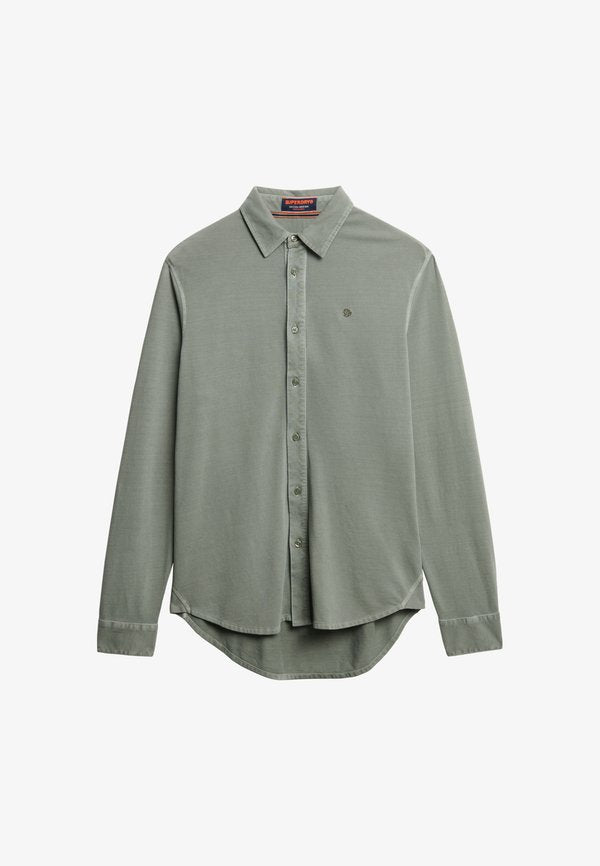 Superdry & Co LONG SLEEVE  - Shirt - light khaki green