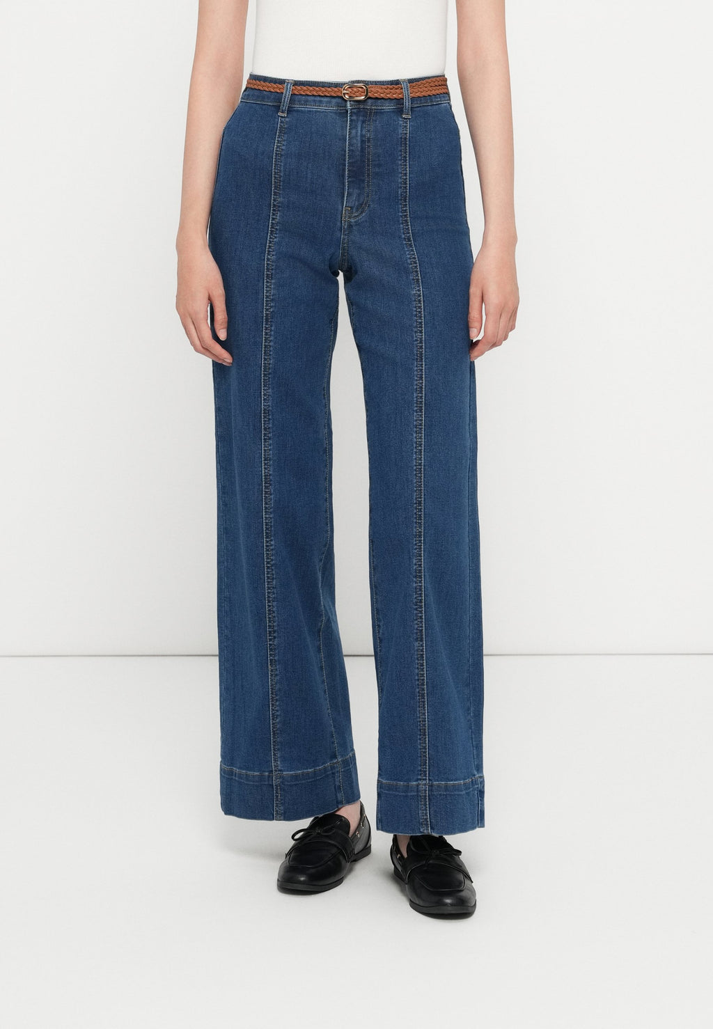 Wide-fit ONLMADISON High waist Wide Leg Fit Media 3