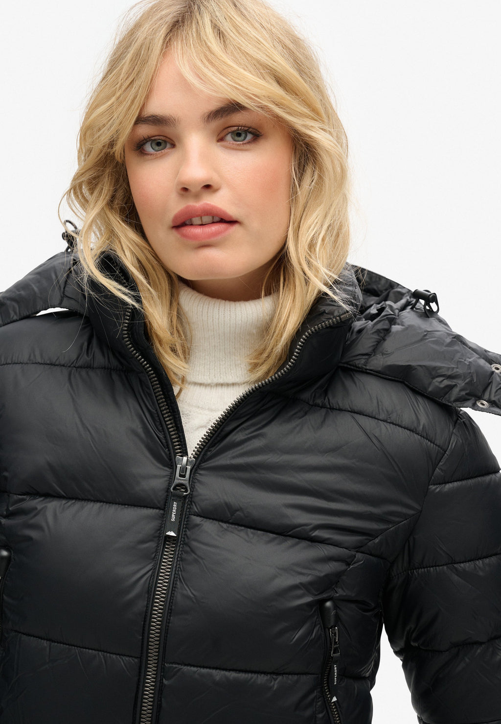 Superdry & Co CROP HOODED FUJI