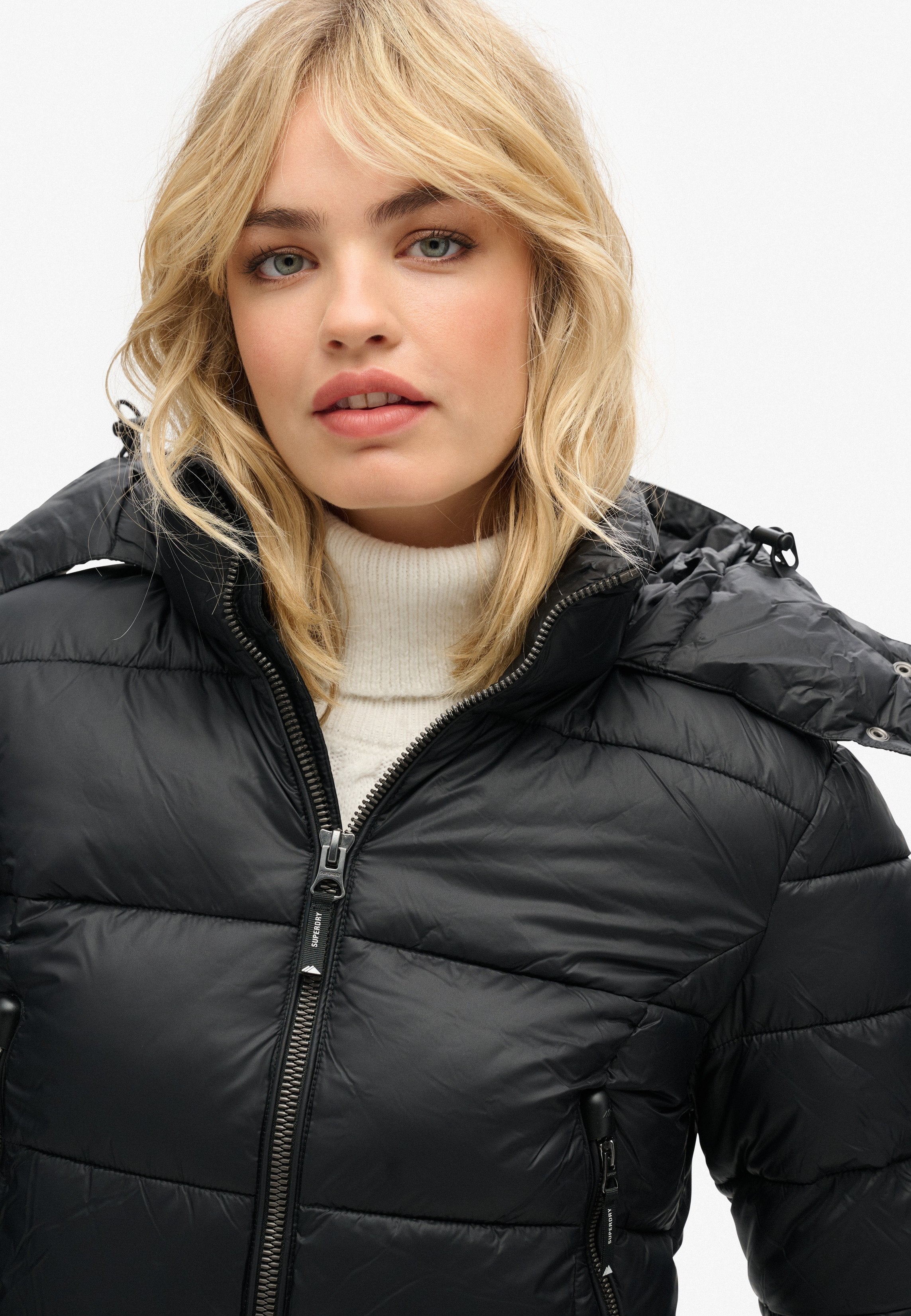 Superdry & Co CROP HOODED FUJI