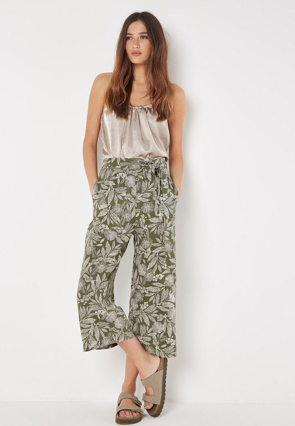 Apricot BATIK LEAF CULOTTE