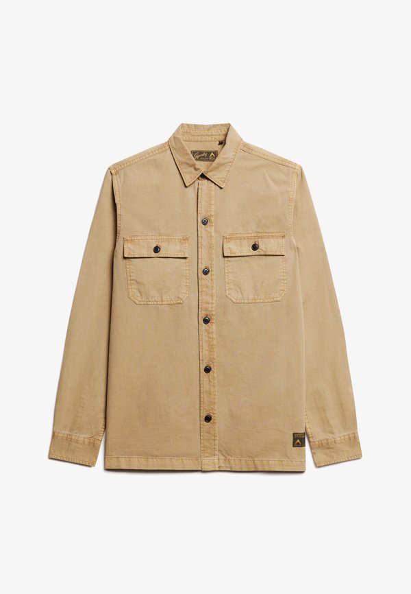 Superdry & Co MILITARY LONG SLEEVE - Summer jacket - canyon sand brown
