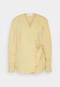 Victoria Beckham V-NECK WRAP SHIRT
