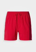 Calvin Klein Swimwear MEDIUM DRAWSTRING CORE LOGO TAPE - Swimming shorts - red gala